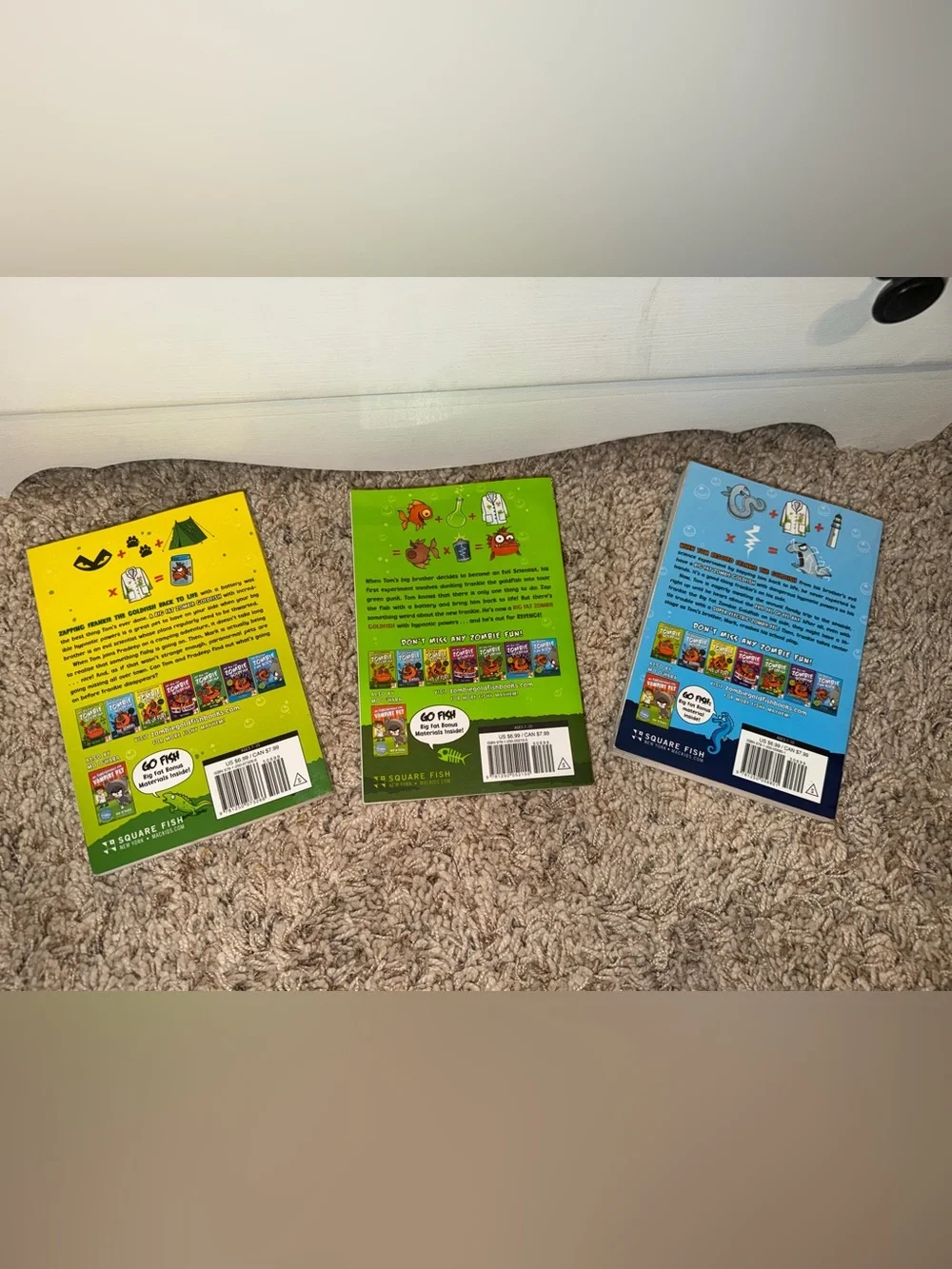 Zombie goldfish book series